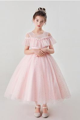 Tulle Princess Flower Girl Birthday Hostess Dress