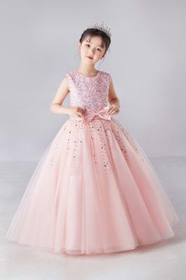 Wedding Dress for Girls with Sparkling Princess Style