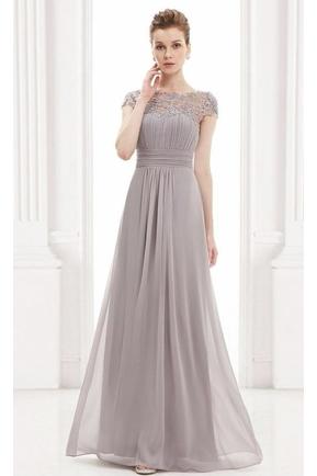 Lace Evening Gown Bridesmaid Dress