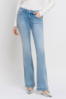 MID RISE BOOTCUT JEANS