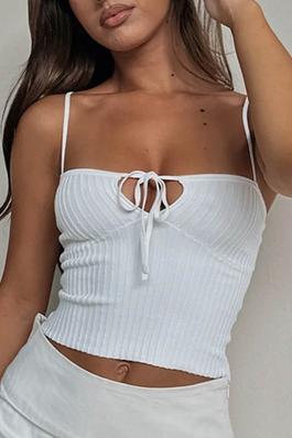 Knitted camisole vest
