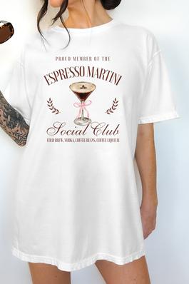 Espresso Martini Social Club  Graphic Tee