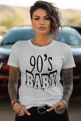 90'S Baby Graphic  Tees