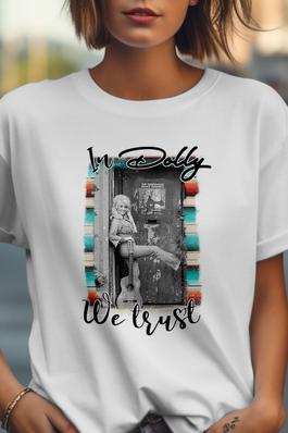 In Dolly We Trust Graphic Tee