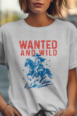 Wanted and Wild  Graphic Tee