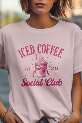 Iced Coffee Social Club Graphic Tee