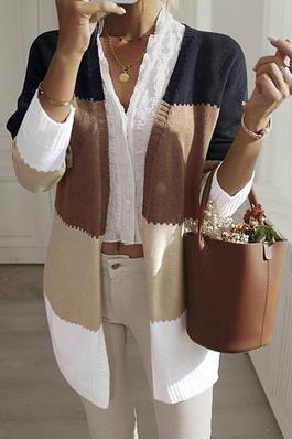 Womens Fashion Open Front Long Sleeve Cardigans Sw