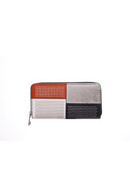 Ladies Multi Color Full Fashion Zippered Wallet