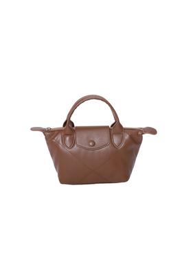 Ladies Faux Leather Top Handle Fashion Handbag