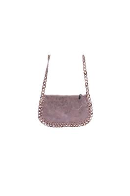 Ladies Shoulder Bag with Lucite Chain Strap
