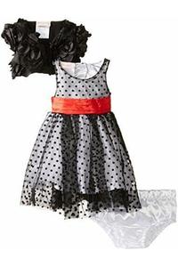 Baby BLk Dress 0-9 M