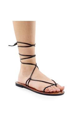 Strappy Sandal with croc foot bed
