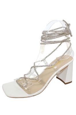 Square Toe Sandal with glits string