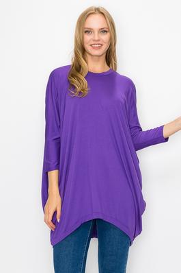  ROUND NECK, TUNIC CUTE STYLE TO WEAR