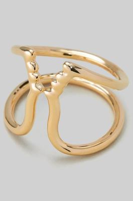 WIDE ABSTRACT RING