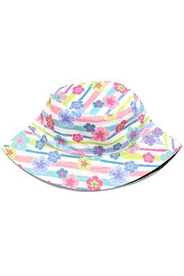 FLOWER PRINT BUCKET HAT