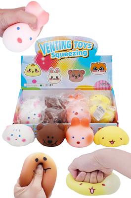Cute Animal Pals Fluffy Slime Filled Soft Squishy