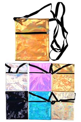 Petite Holographic Gloss Crossbody Purse Bag