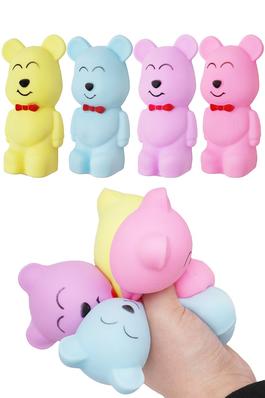 Teddy Bear Brick Fluffy Slime Filled Squishy Toy