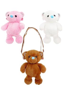 Teddy Bear Plushie Stuffed Doll Crossbody Bag