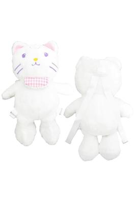 Kitty Cat Plushie Stuffed Doll Backpack