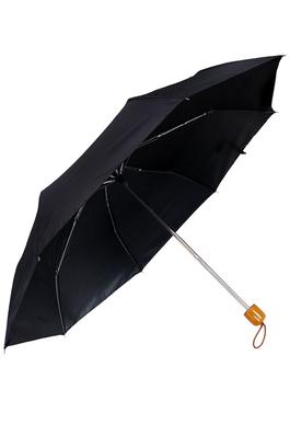 Black 8-Panel Travel Size Compact Umbrella