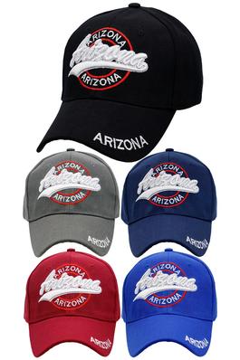 Arizona Logo Acrylic Velcro Back Baseball Cap