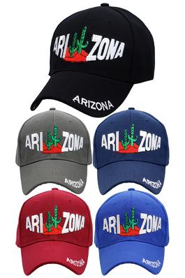 Arizona Cactus Pop Logo Acrylic Baseball Cap