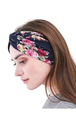 Peony Floral Twist Headband