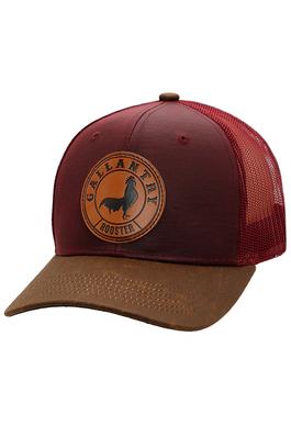 Rooster Gallantry Oiled Leather Trucker Hat