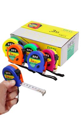 3m/10 ft Durable Clip-On Measuring Tape
