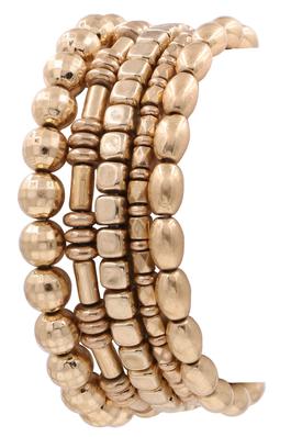 Assorted Bead Stretch Bracelet Set