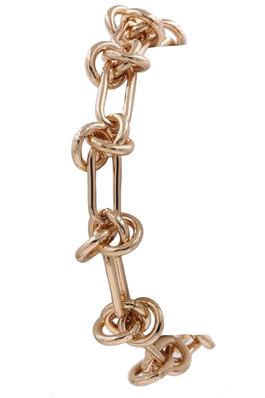 Metal Knot Chain Linked Bracelet