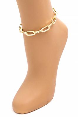 Cable Chain Link Anklet