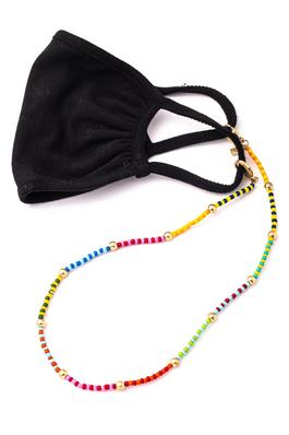 Bead Strap Kids Mask Necklace