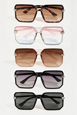 Square Frame Sunglasses Set