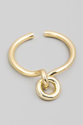 Circle Knot Adjustable Ring