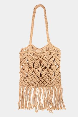 Intricate Woven Pattern Tote Bag
