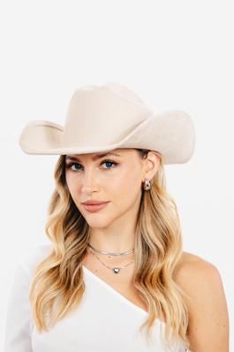 Solid Color Western Cowboy Hat