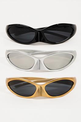 Twleve Piece Assorted Oval Sunglasses Set