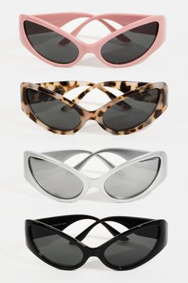 Cat Eye Assorted Sunglasses Set