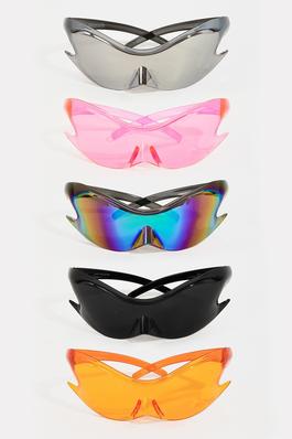 Rimless Fashion Sunglasses Set