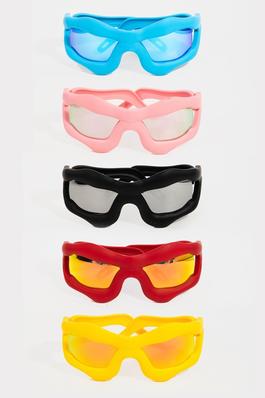 Multi Color Acetate Sunglasses Set