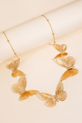 Butterfly Statement Necklace