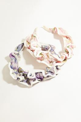 Two Piece Floral Headband Set
