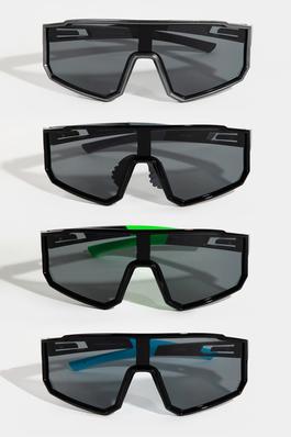 Shield Sunglasses Set