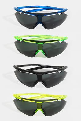 Rimless Sports Sunglasses Set