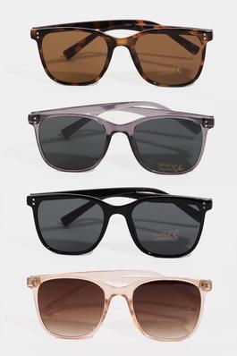 Thin Frame Square Sunglasses