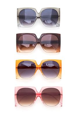Oversize Square Iconic Sunglasses Set