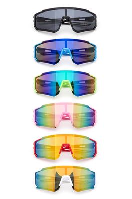 Unisex RV Mirror Shield Sporty Sunglasses Set